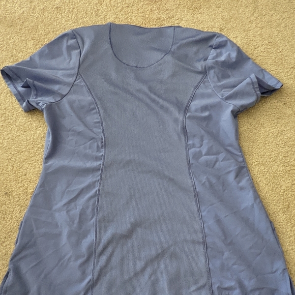 Cherokee Infinity Ceil Blue Scrub Top - Picture 2 of 3